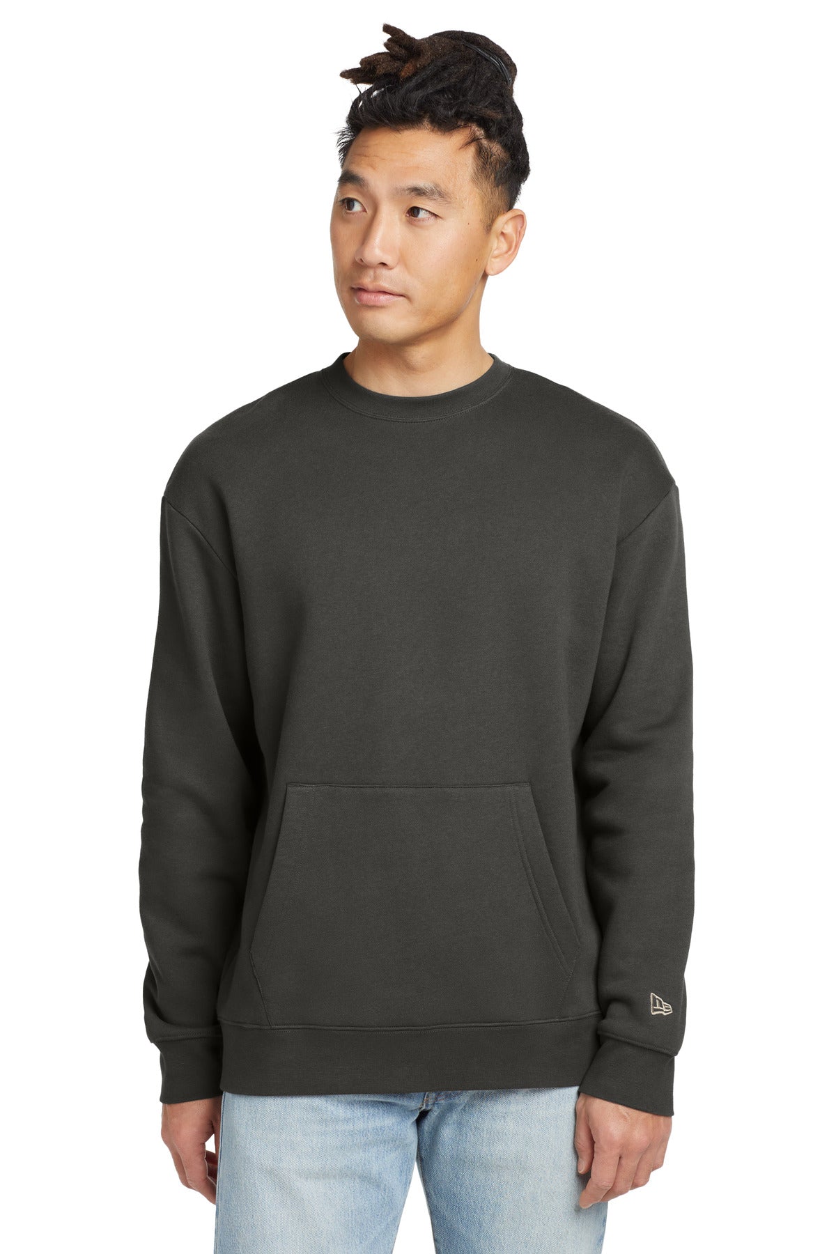 New EraÂ® Heritage Fleece Pocket Crew NEA527