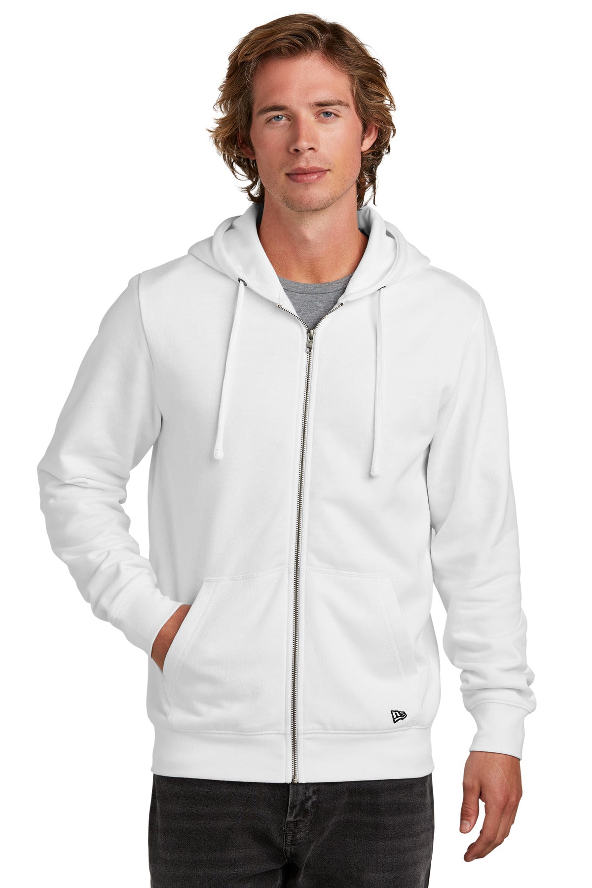 New EraÂ® Comeback Fleece Full-Zip Hoodie NEA551