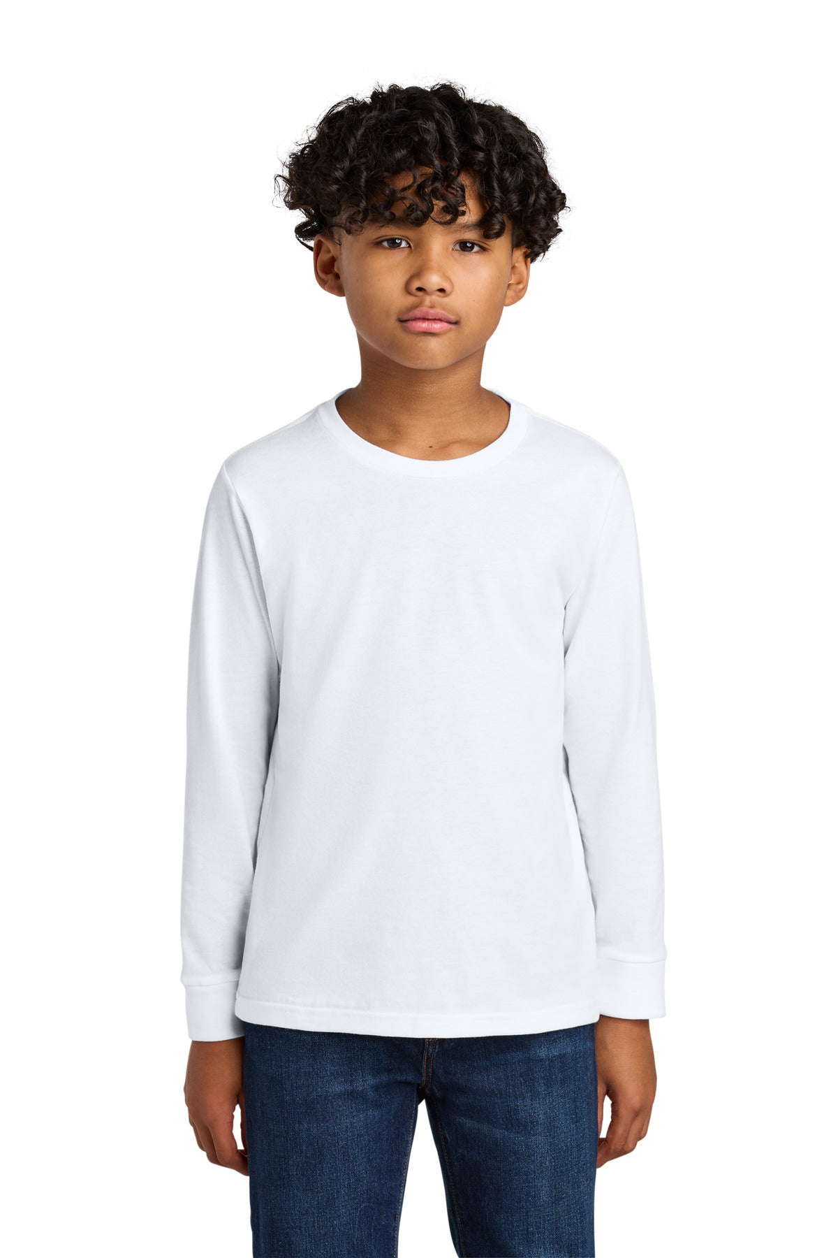 Next Level ApparelÂ® Youth Cotton Long Sleeve Tee NL3311