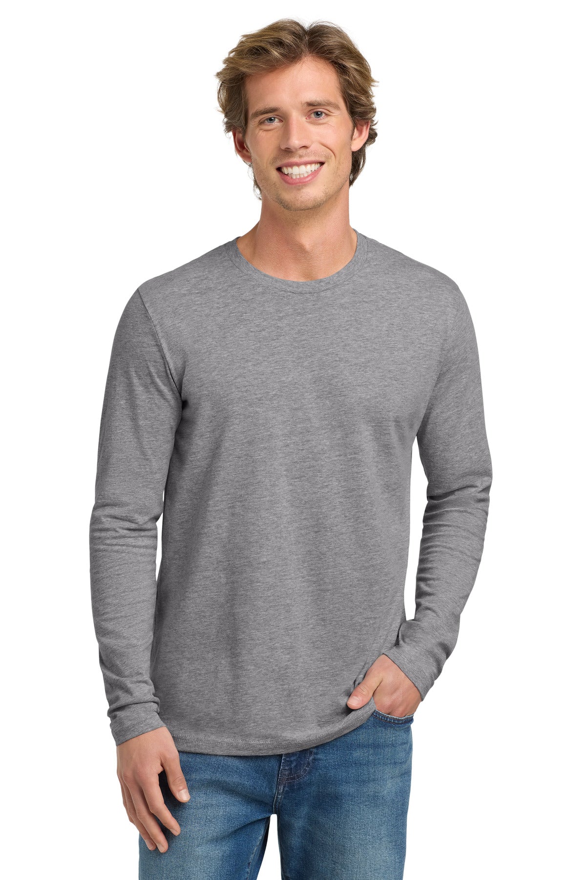 Next Level ApparelÂ® Cotton Long Sleeve Tee. NL3601