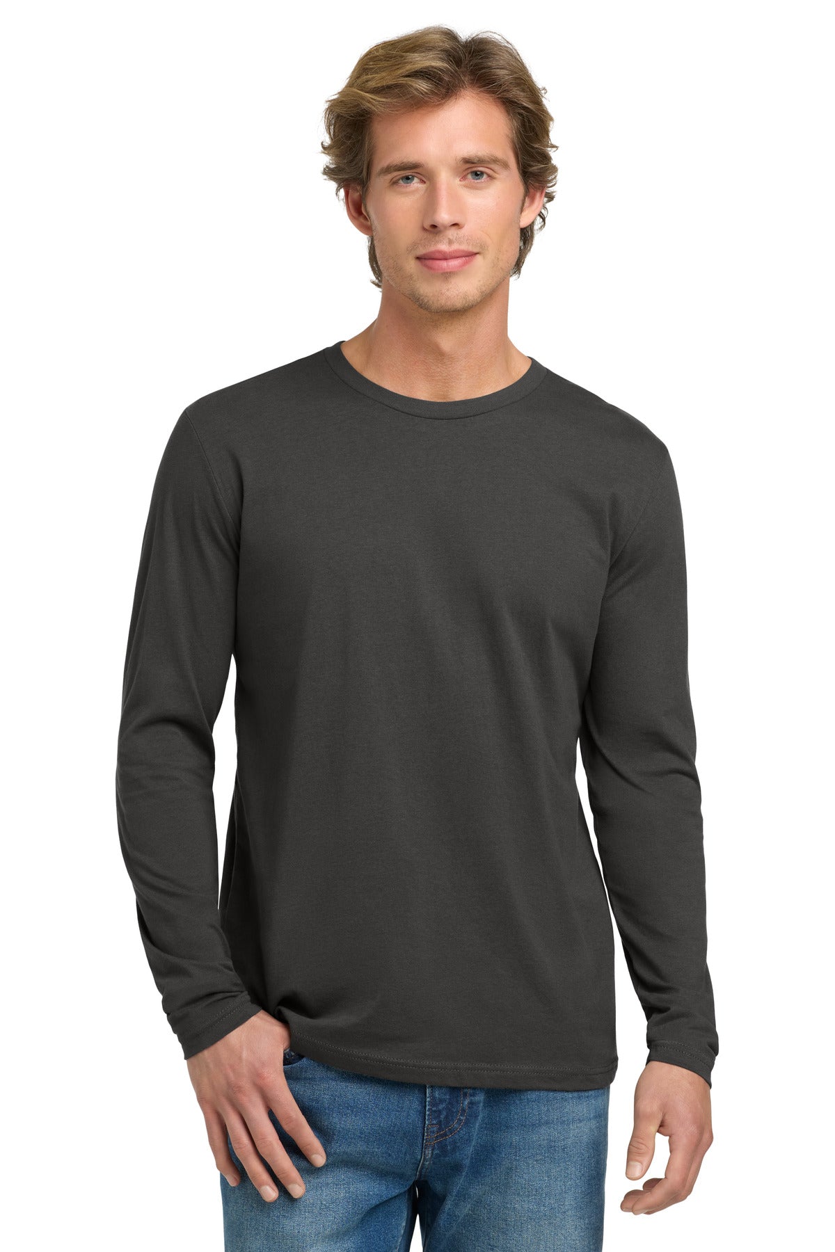 Next Level Apparel? Cotton Long Sleeve Tee. NL3601