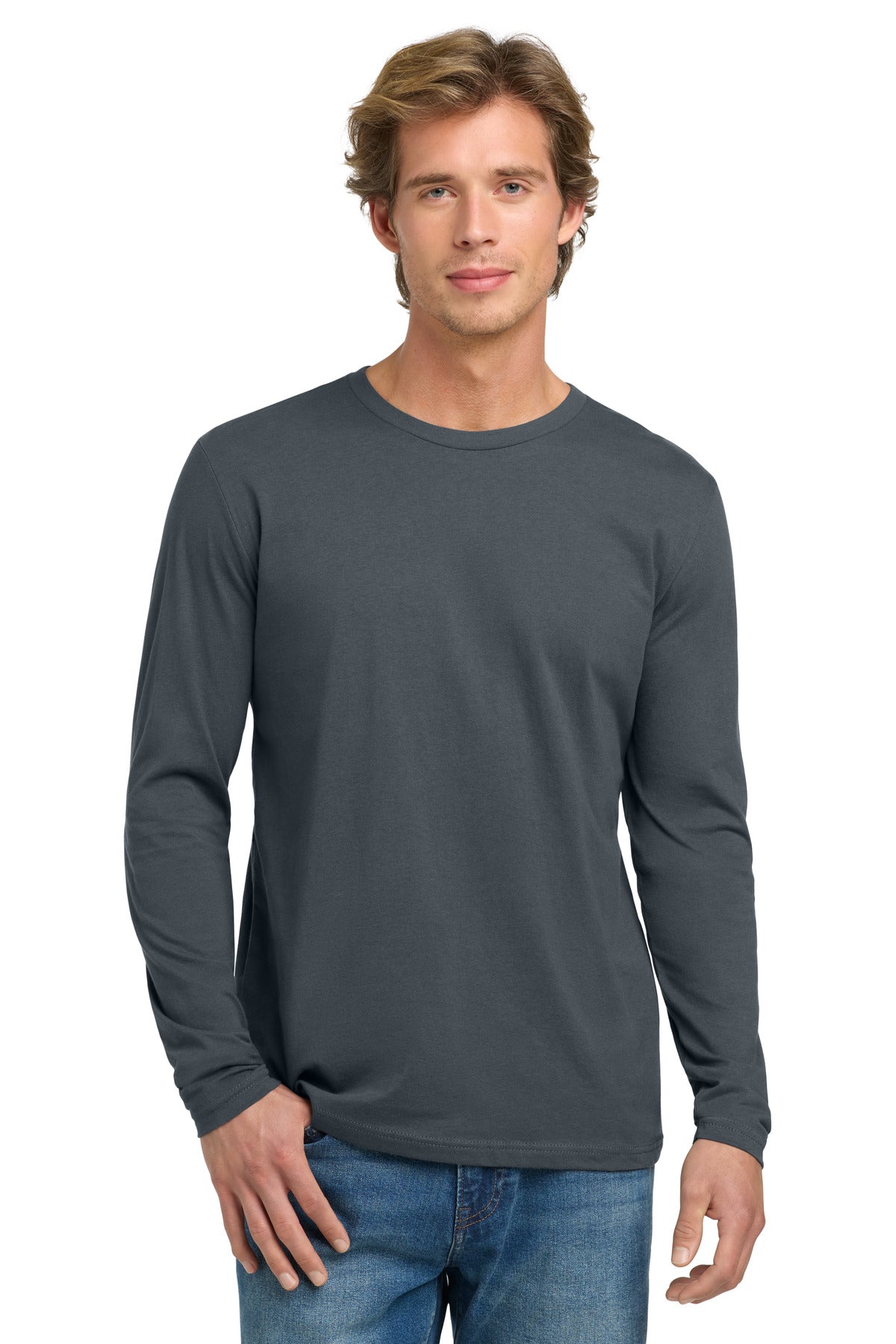 Next Level Apparel? Cotton Long Sleeve Tee. NL3601