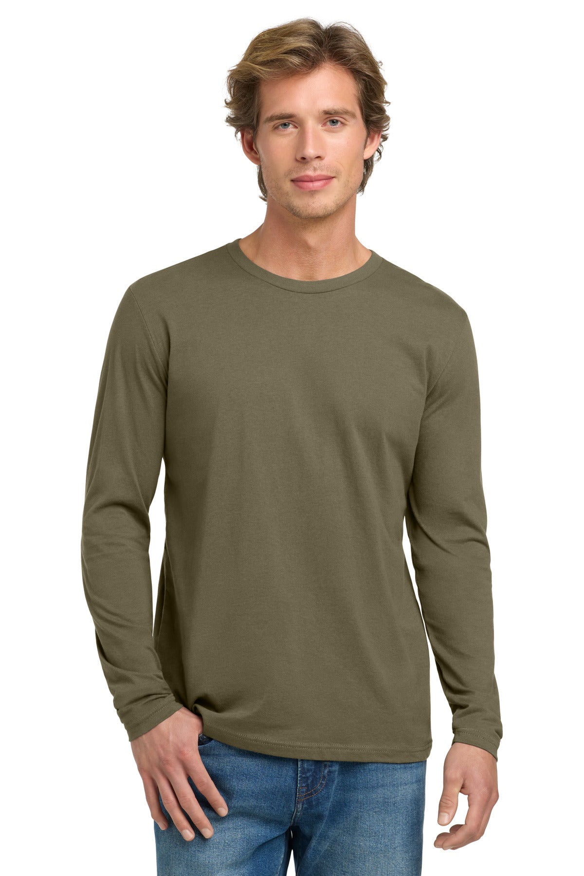 Next Level Apparel? Cotton Long Sleeve Tee. NL3601