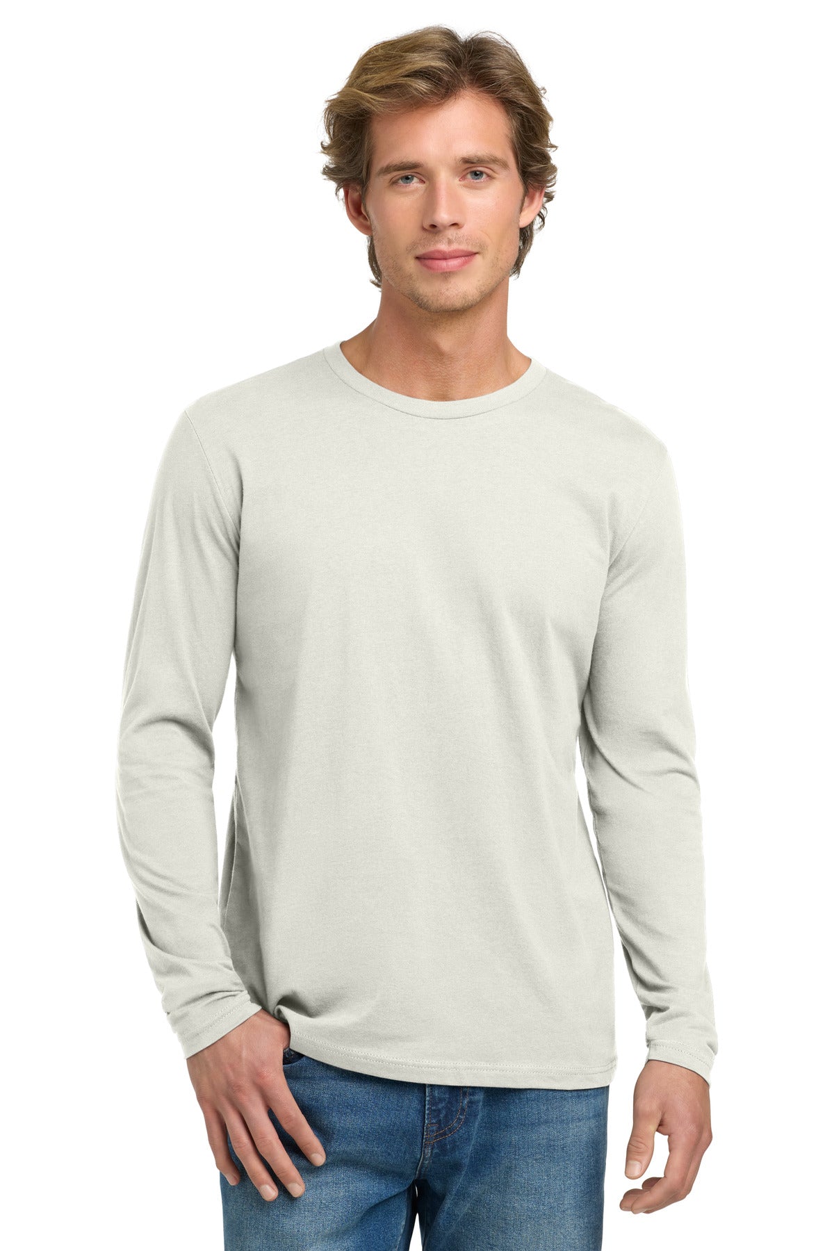 Next Level ApparelÂ® Cotton Long Sleeve Tee. NL3601