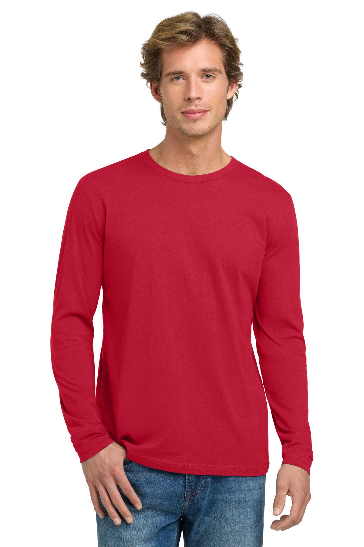 Next Level Apparel? Cotton Long Sleeve Tee. NL3601
