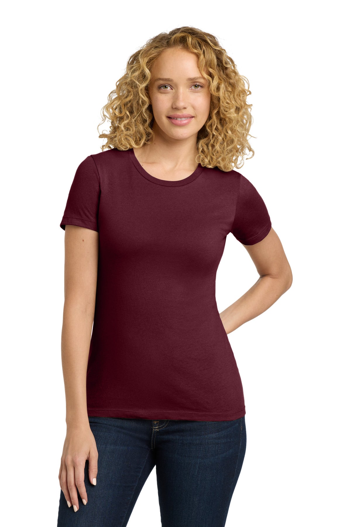 Next Level ApparelÂ® Women's Cotton Tee. NL3900