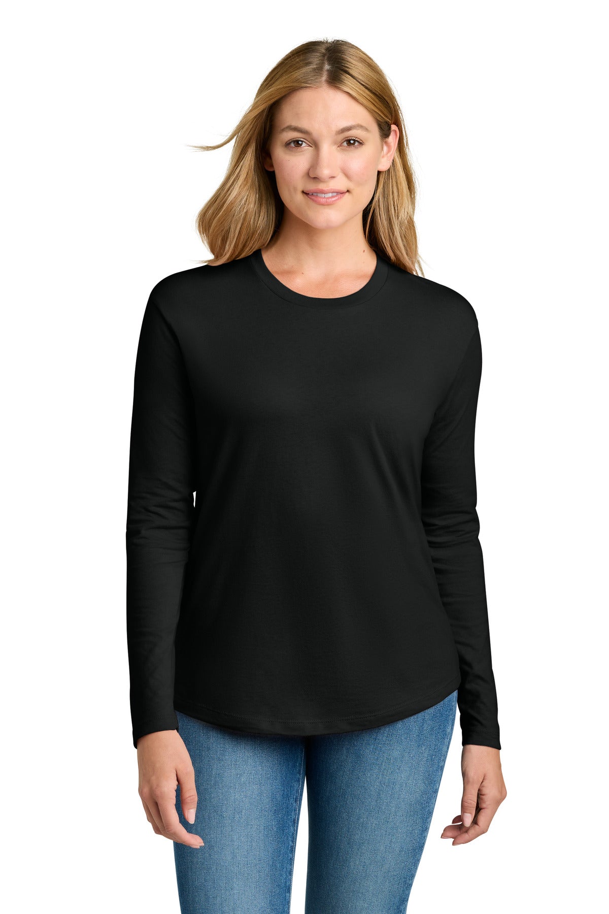 Next Level Apparel?? Women's Cotton Relaxed Long Sleeve Tee NL3911