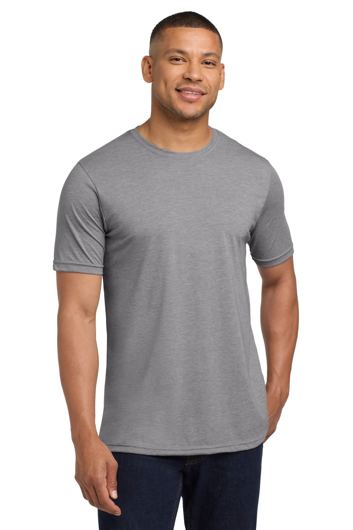 Next Level ApparelÂ®  Adult Poly/Cotton Tee. NL6200