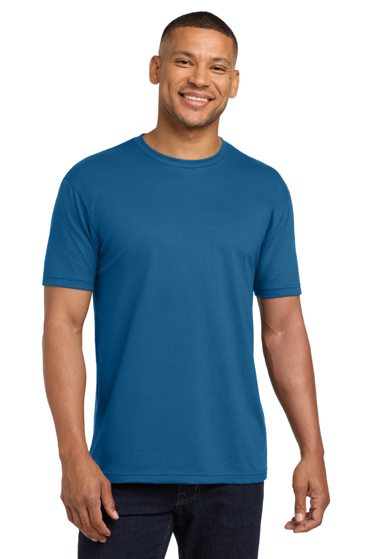 Next Level ApparelÂ®  Adult CVC Sueded Tee. NL6410