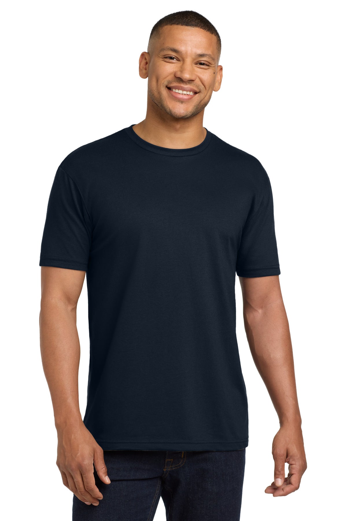 Next Level ApparelÂ®  Adult CVC Sueded Tee. NL6410