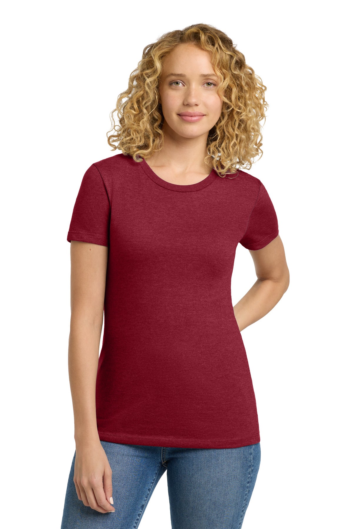 Next Level ApparelÂ®  Women's CVC Tee. NL6610