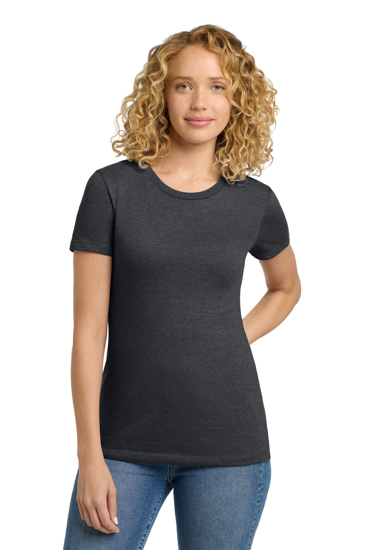 Next Level ApparelÂ®  Women's CVC Tee. NL6610