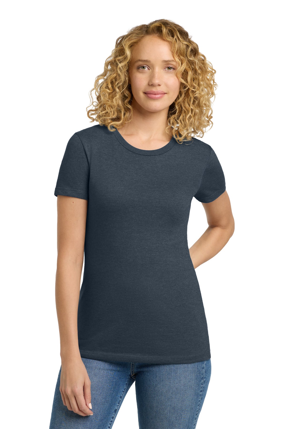 Next Level ApparelÂ®  Women's CVC Tee. NL6610