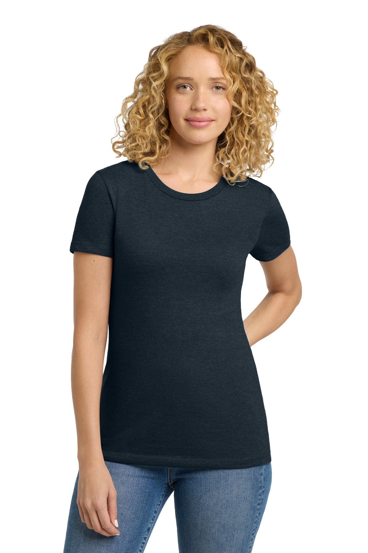 Next Level ApparelÂ®  Women's CVC Tee. NL6610