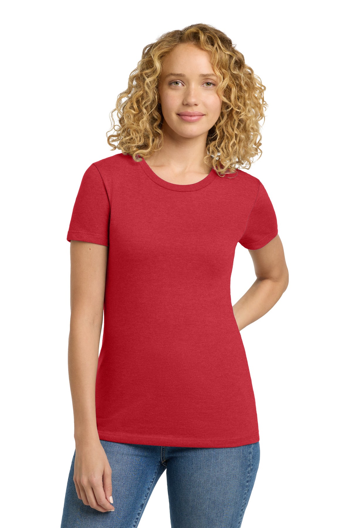 Next Level ApparelÂ®  Women's CVC Tee. NL6610