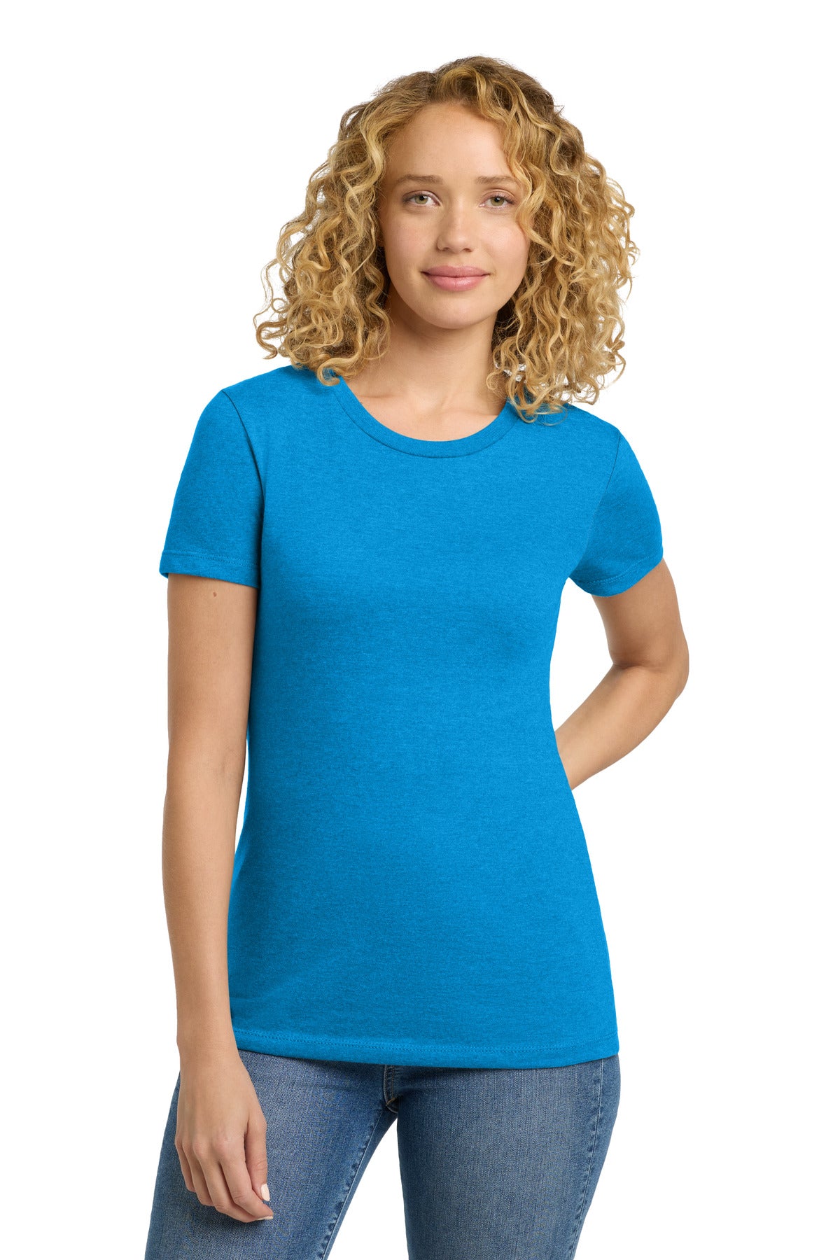Next Level ApparelÂ®  Women's CVC Tee. NL6610