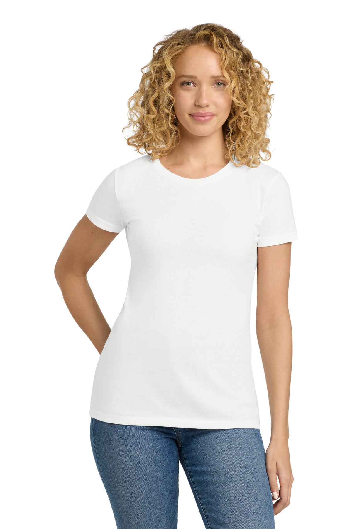 Next Level Apparel??  Women's CVC Tee. NL6610