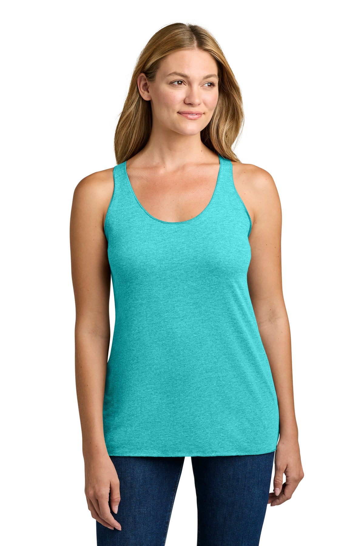 Next Level ApparelÂ®  Women's Tri-Blend Racerback Tank. NL6733