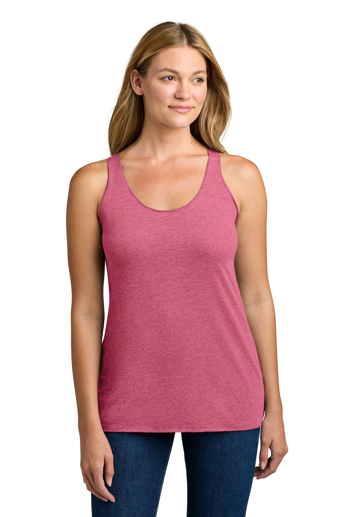 Next Level ApparelÂ®  Women's Tri-Blend Racerback Tank. NL6733