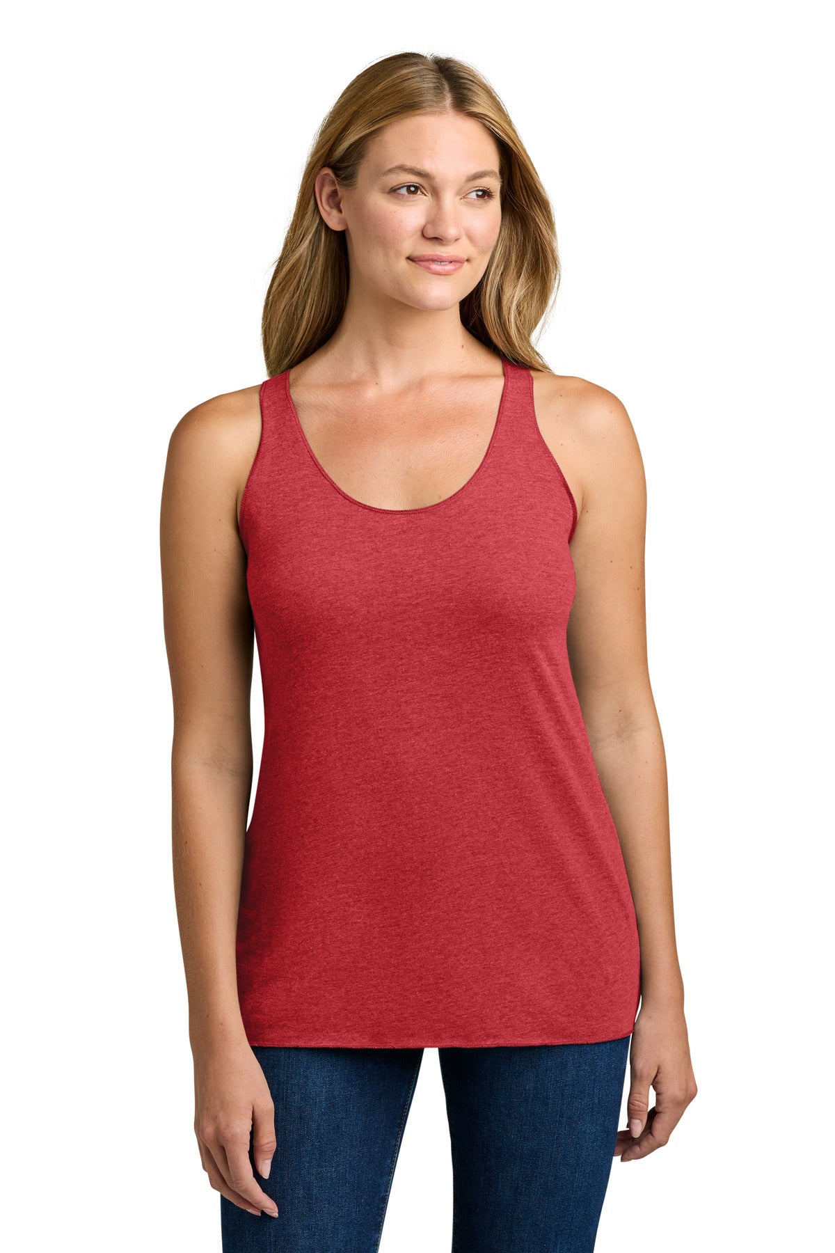 Next Level ApparelÂ®  Women's Tri-Blend Racerback Tank. NL6733