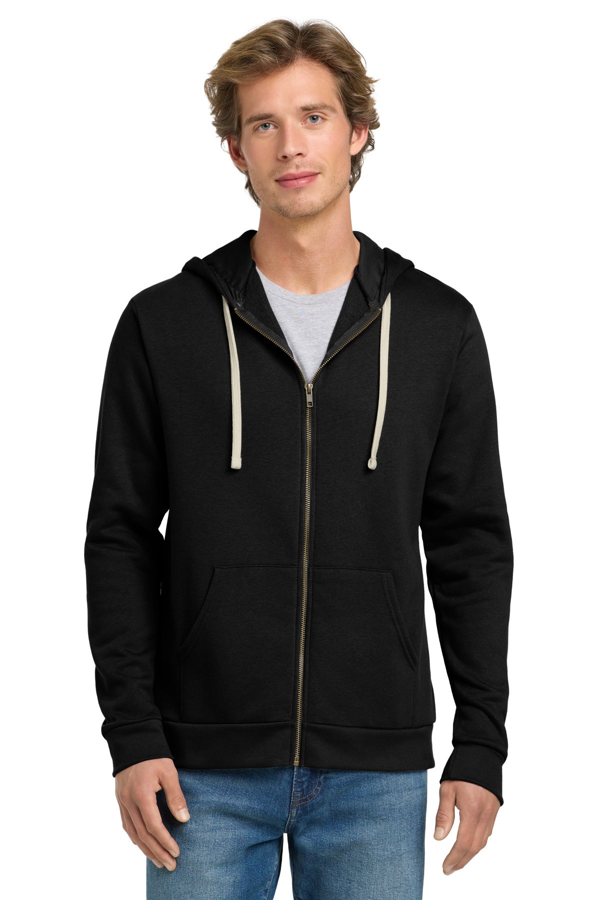 Next Level ApparelÂ® Adult Santa Barbara Zip Hoodie. NL9602
