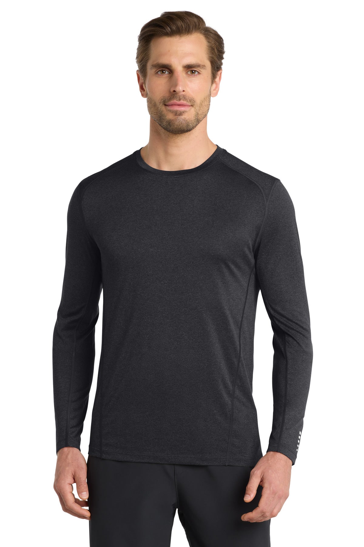 OGIOÂ® Long Sleeve Pulse Crew. OE321