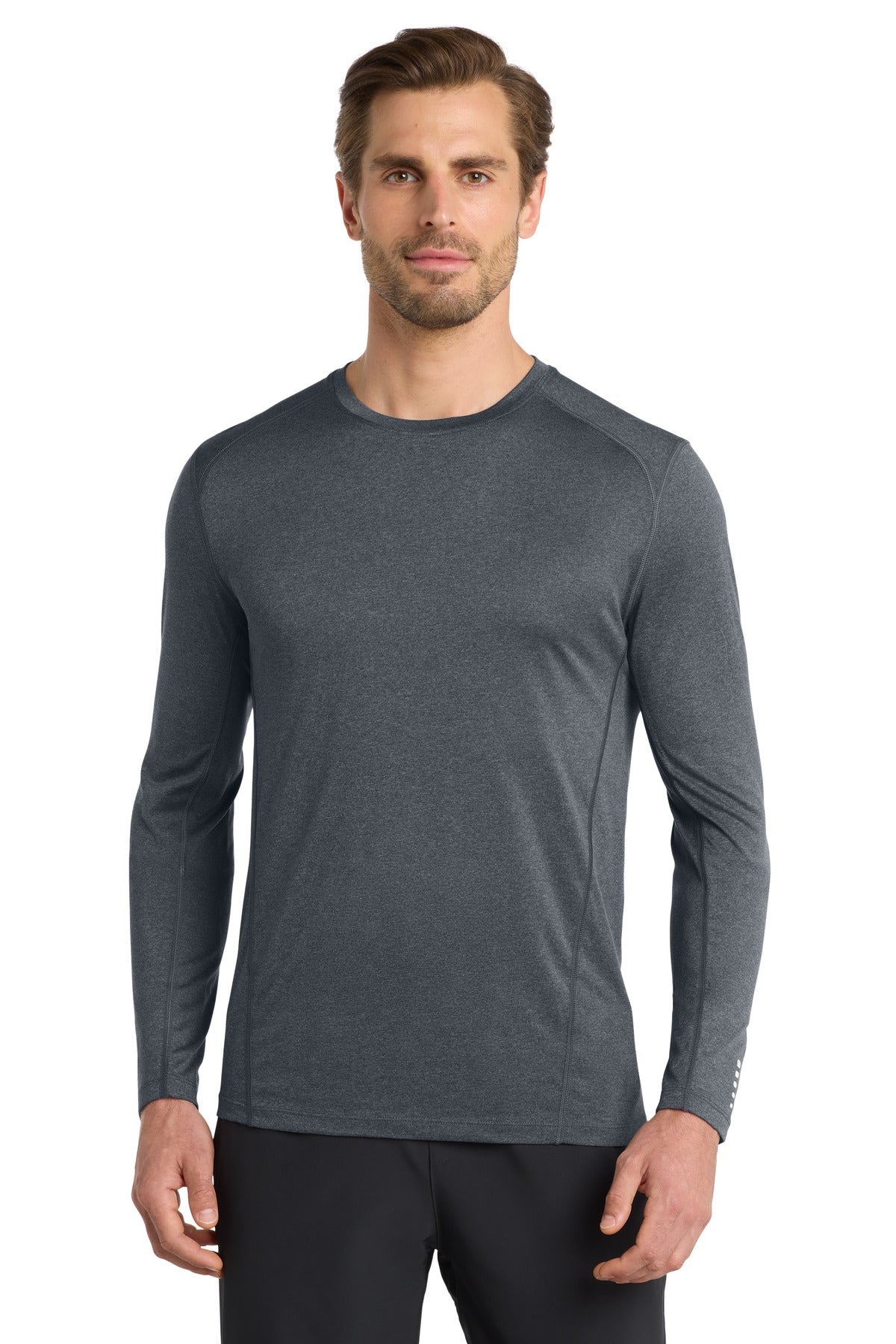 OGIOÂ® Long Sleeve Pulse Crew. OE321