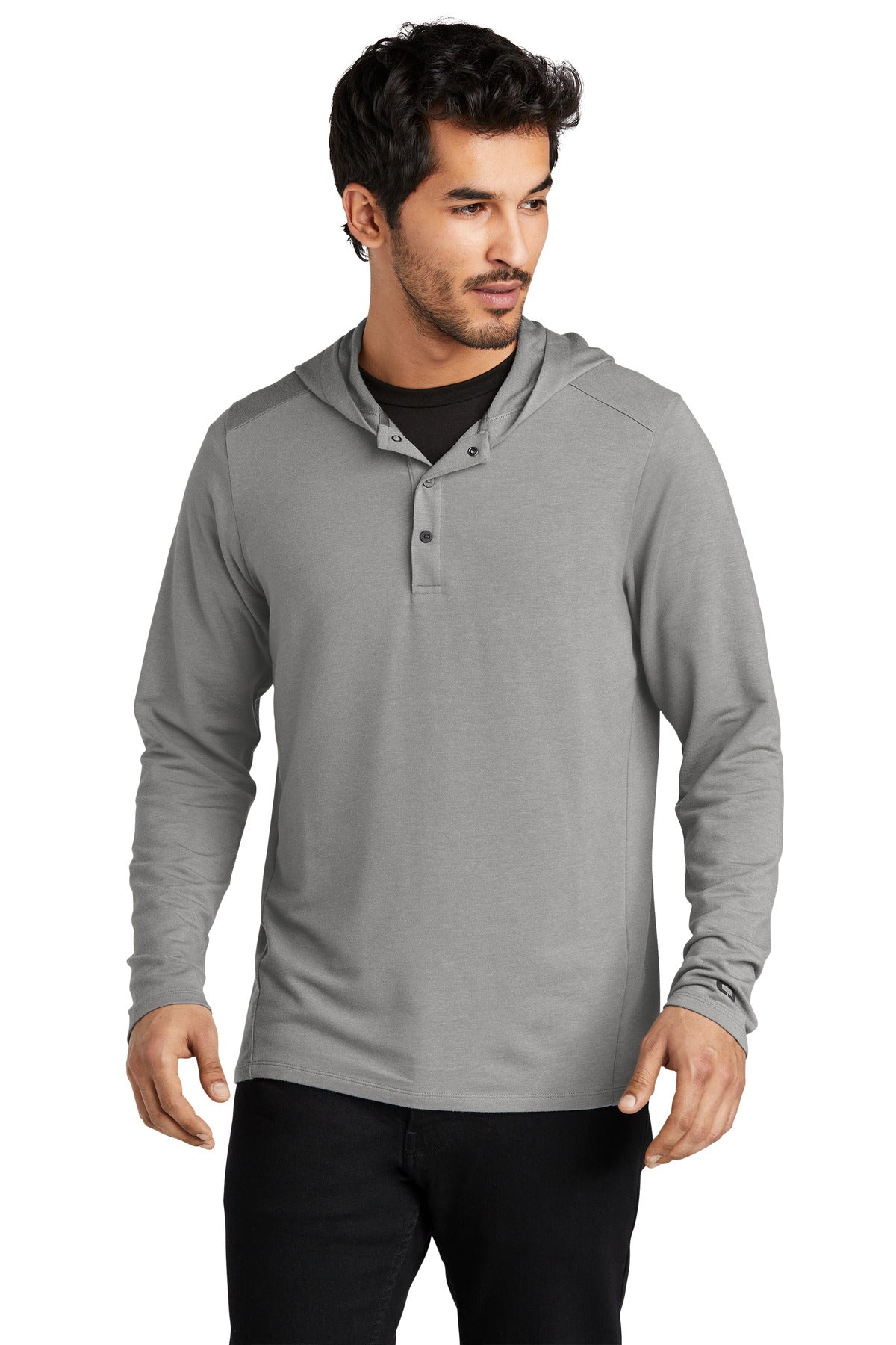 OGIOÂ® Luuma Flex Hooded Henley OG826