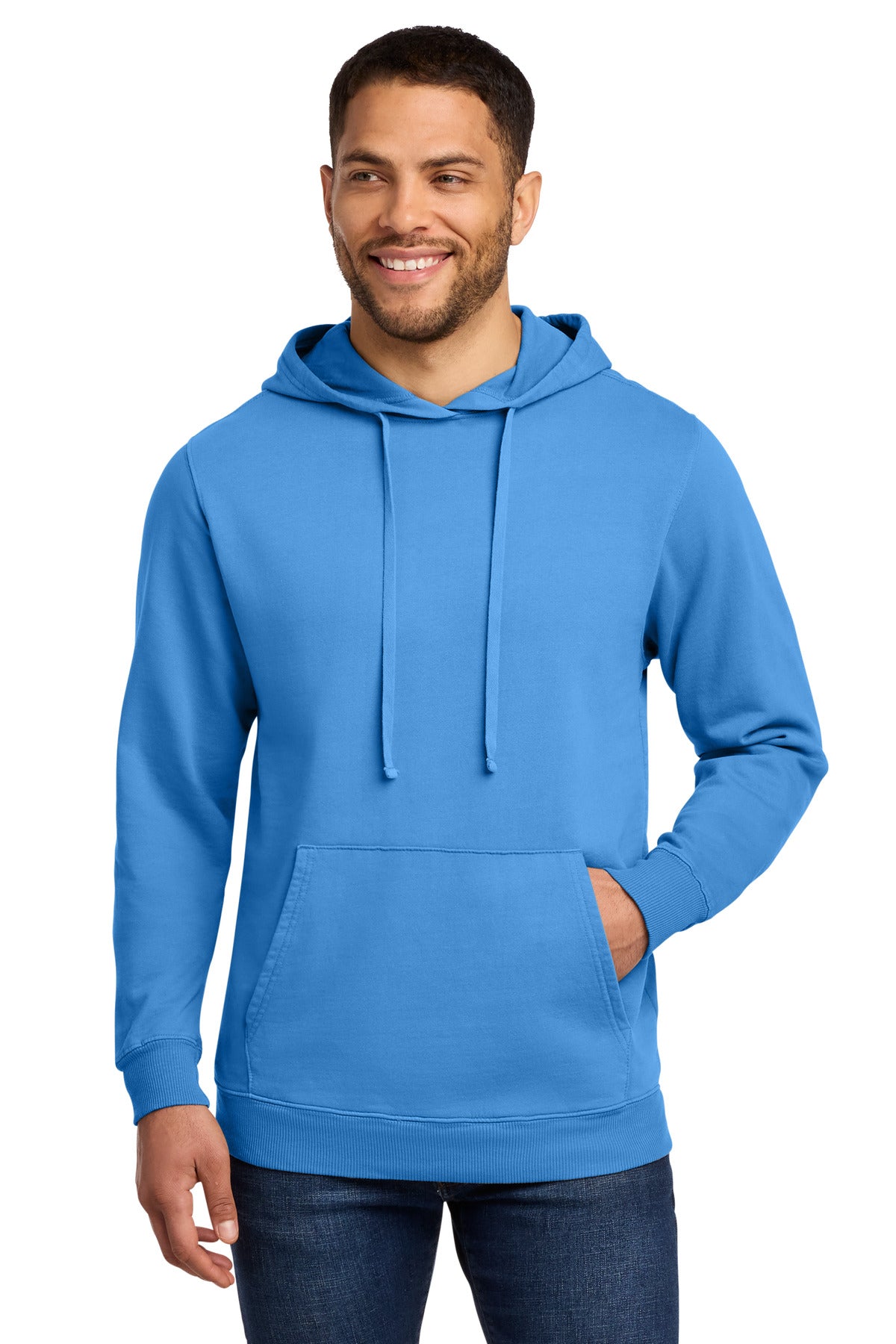 Port & Coƒ?› Beach Wash?? Garment-Dyed Pullover Hooded Sweatshirt. PC098H