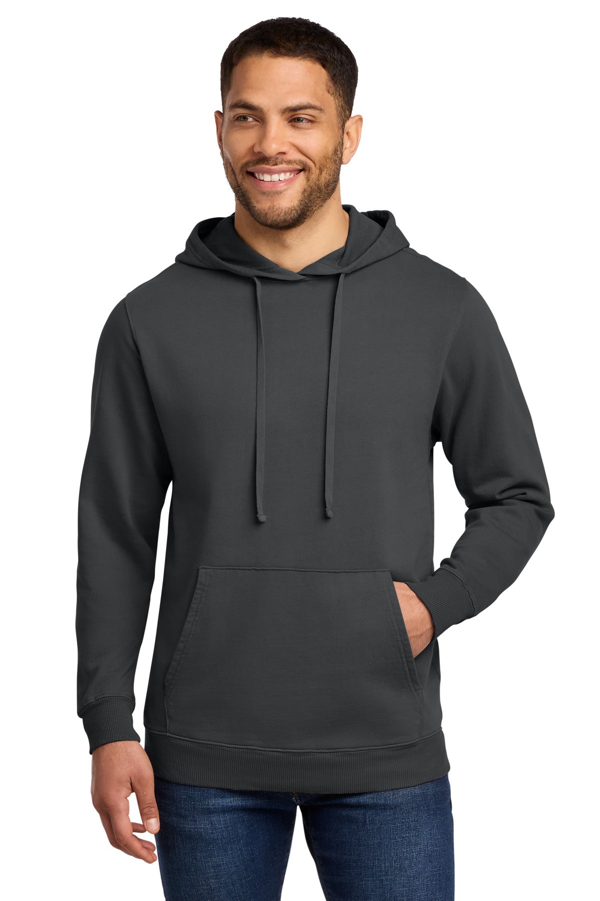 Port & Coƒ?› Beach Wash?? Garment-Dyed Pullover Hooded Sweatshirt. PC098H