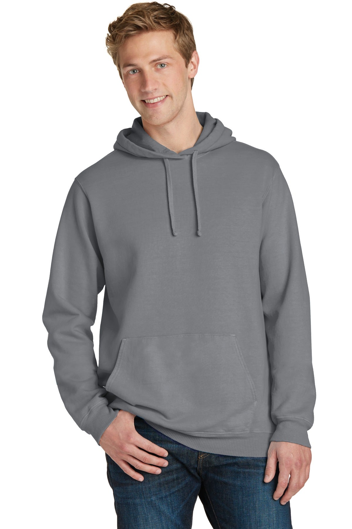 Port & Coâ„¢ Beach WashÂ® Garment-Dyed Pullover Hooded Sweatshirt. PC098H