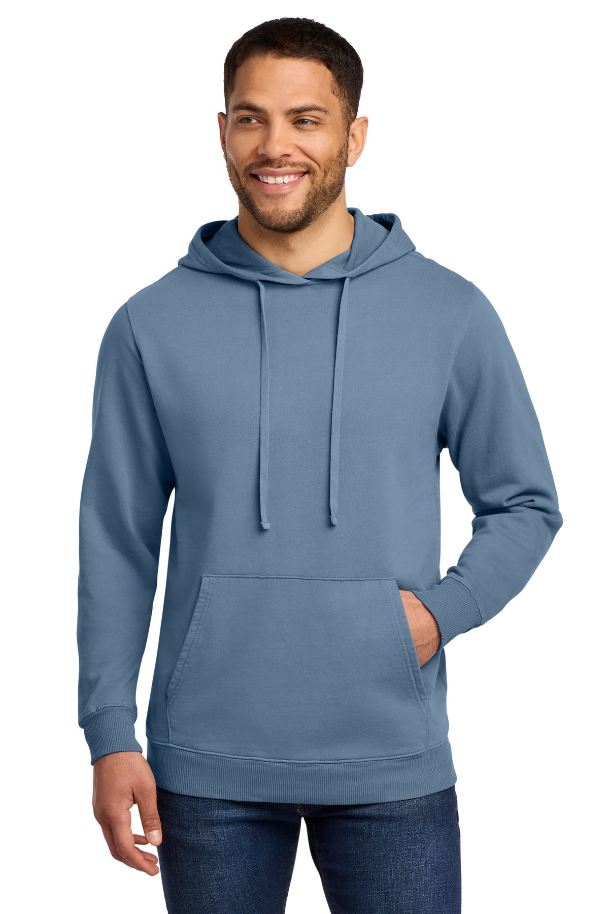 Port & Coƒ?› Beach Wash?? Garment-Dyed Pullover Hooded Sweatshirt. PC098H