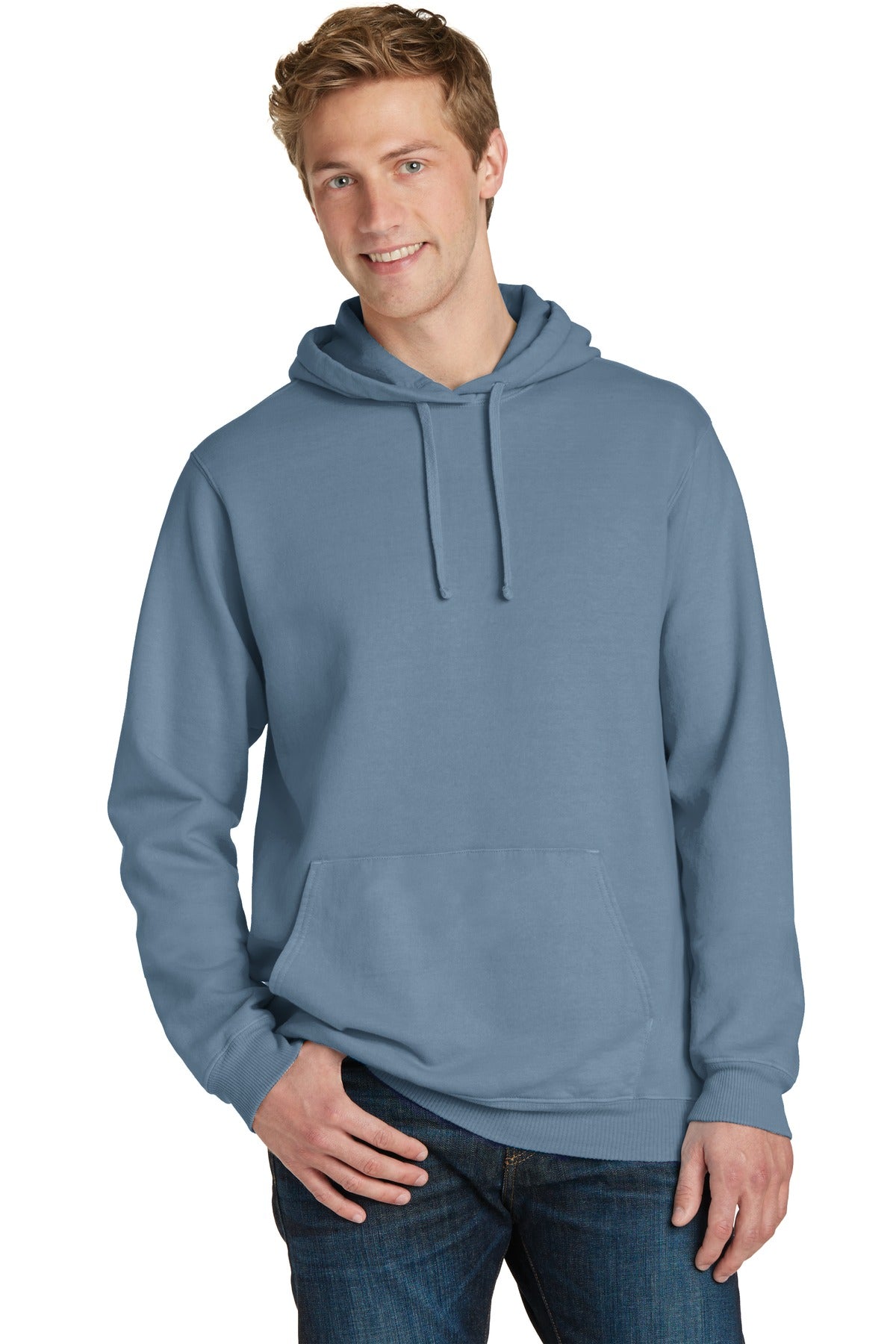 Port & Coâ„¢ Beach WashÂ® Garment-Dyed Pullover Hooded Sweatshirt. PC098H
