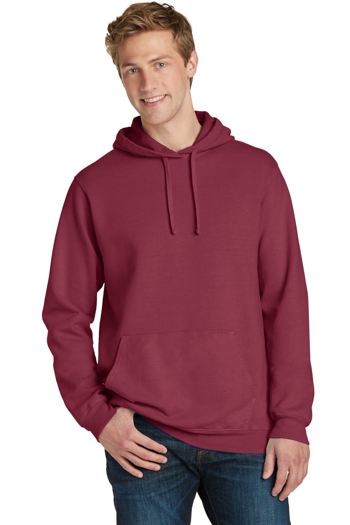Port & Coâ„¢ Beach WashÂ® Garment-Dyed Pullover Hooded Sweatshirt. PC098H