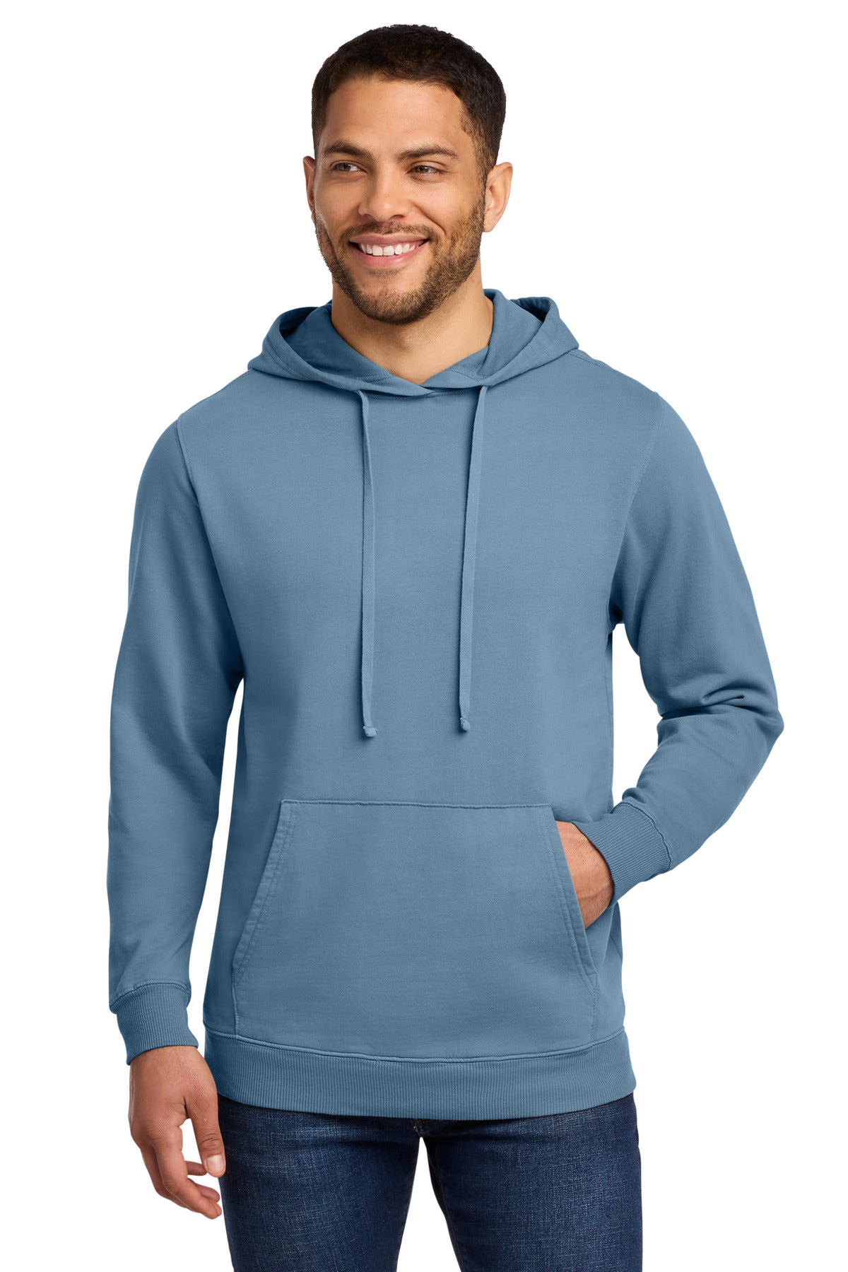 Port & Coƒ?› Beach Wash?? Garment-Dyed Pullover Hooded Sweatshirt. PC098H