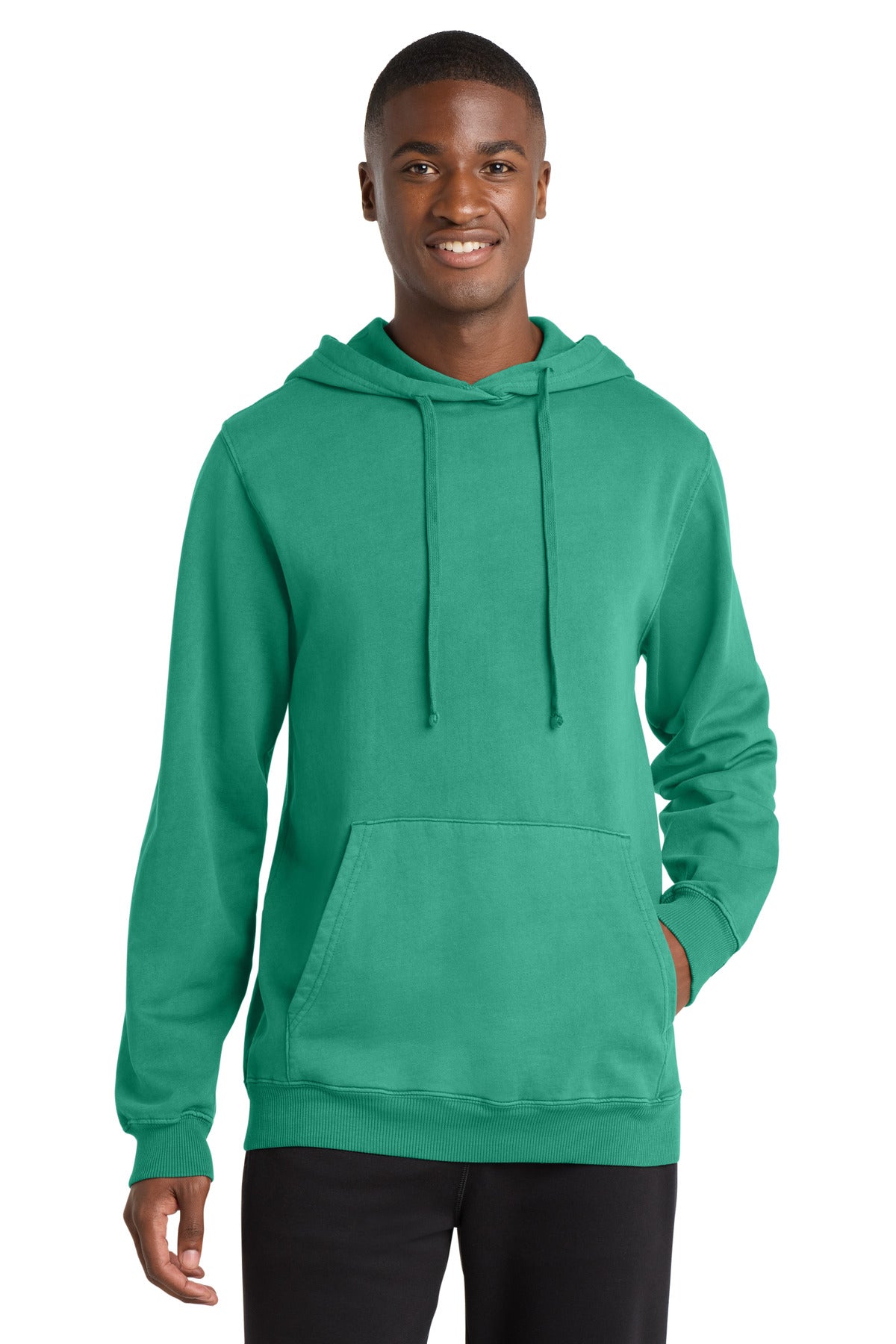 Port & Coâ„¢ Beach WashÂ® Garment-Dyed Pullover Hooded Sweatshirt. PC098H