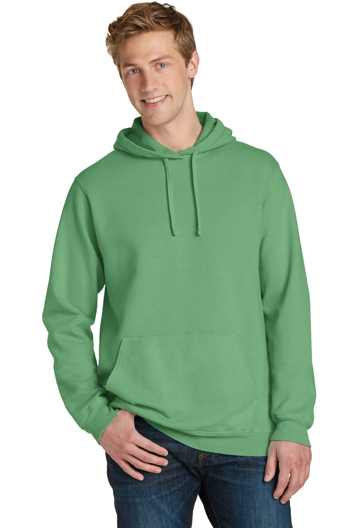 Port & Coâ„¢ Beach WashÂ® Garment-Dyed Pullover Hooded Sweatshirt. PC098H