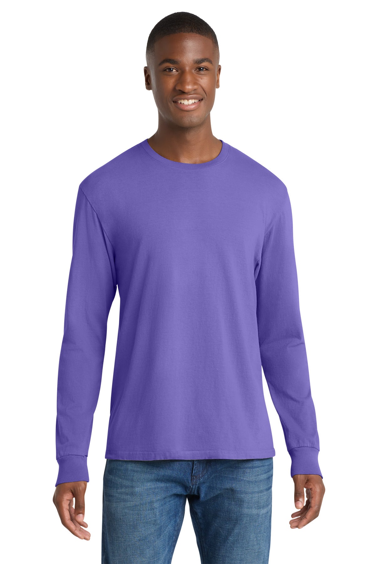 Port & Coâ„¢ Beach WashÂ® Garment-Dyed Long Sleeve Tee PC099LS