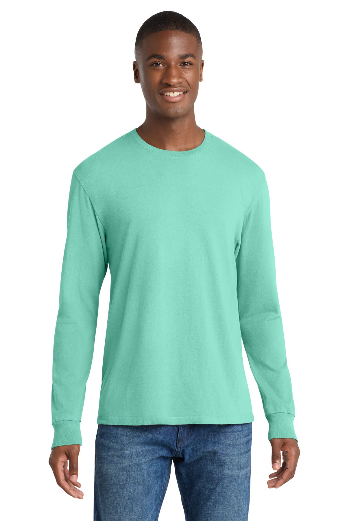 Port & Coâ„¢ Beach WashÂ® Garment-Dyed Long Sleeve Tee PC099LS