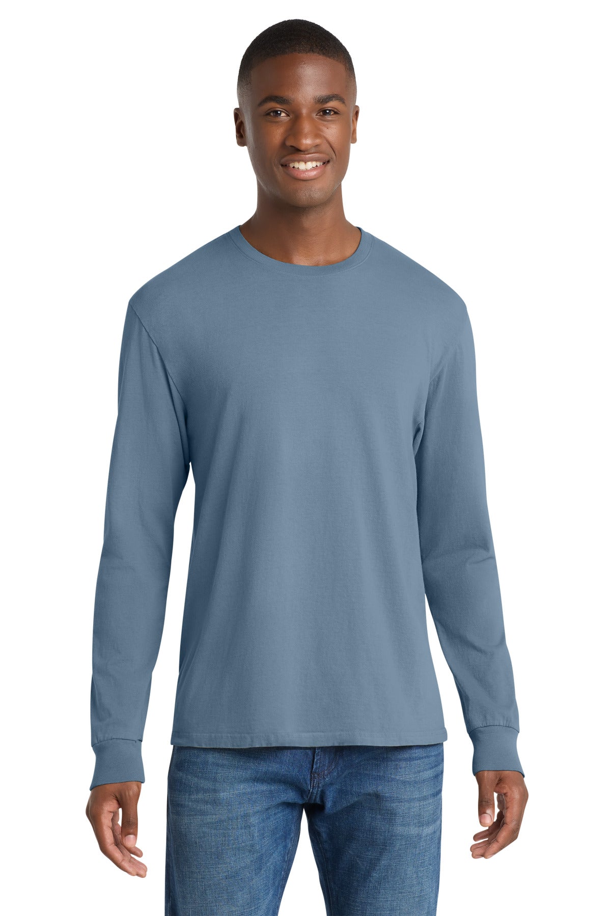 Port & Coâ„¢ Beach WashÂ® Garment-Dyed Long Sleeve Tee PC099LS