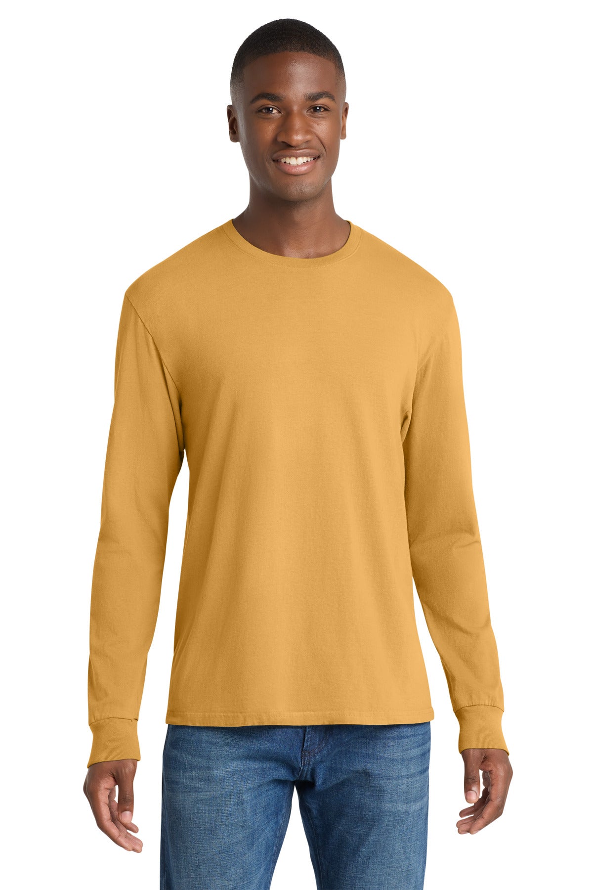 Port & Coâ„¢ Beach WashÂ® Garment-Dyed Long Sleeve Tee PC099LS