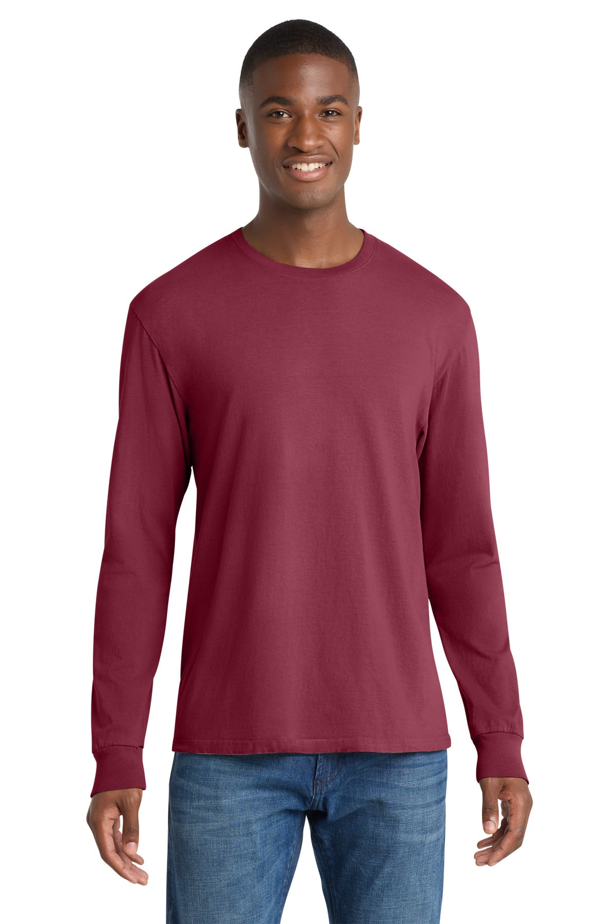 Port & Coâ„¢ Beach WashÂ® Garment-Dyed Long Sleeve Tee PC099LS