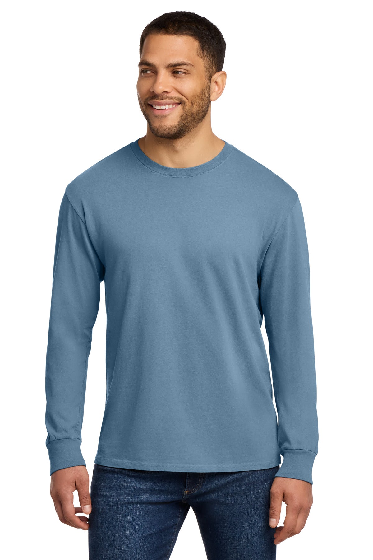 Port & Coƒ?› Beach Wash?? Garment-Dyed Long Sleeve Tee PC099LS