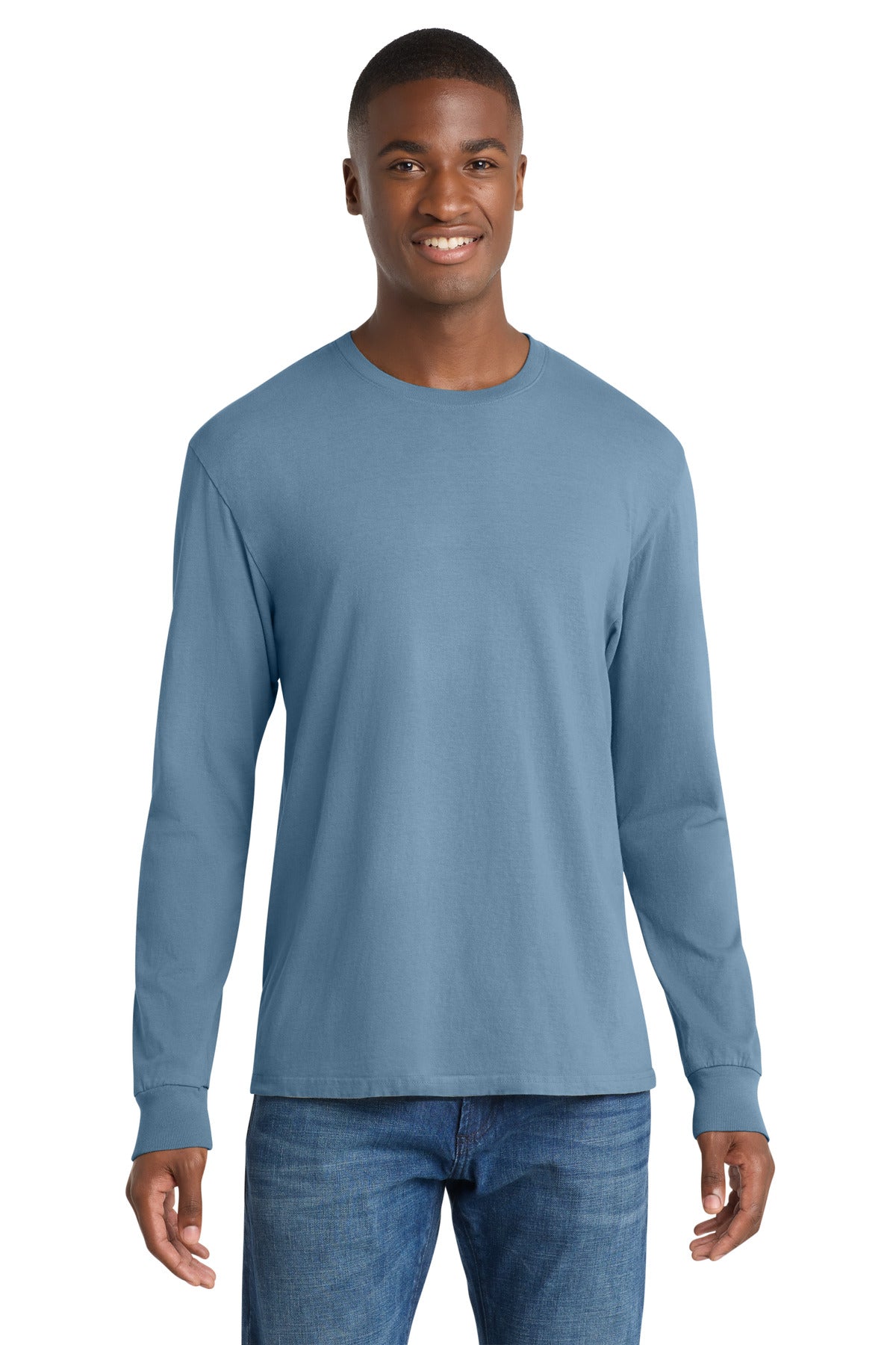 Port & Coâ„¢ Beach WashÂ® Garment-Dyed Long Sleeve Tee PC099LS