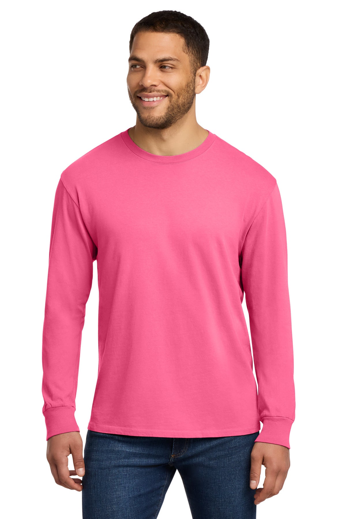 Port & Coƒ?› Beach Wash?? Garment-Dyed Long Sleeve Tee PC099LS