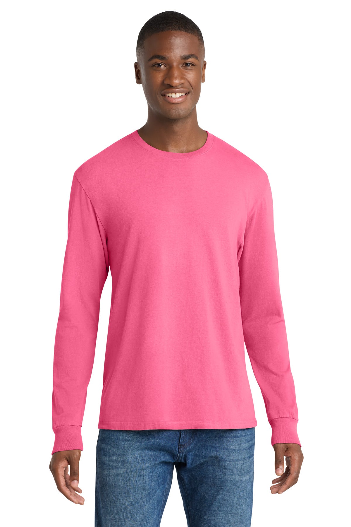 Port & Coâ„¢ Beach WashÂ® Garment-Dyed Long Sleeve Tee PC099LS