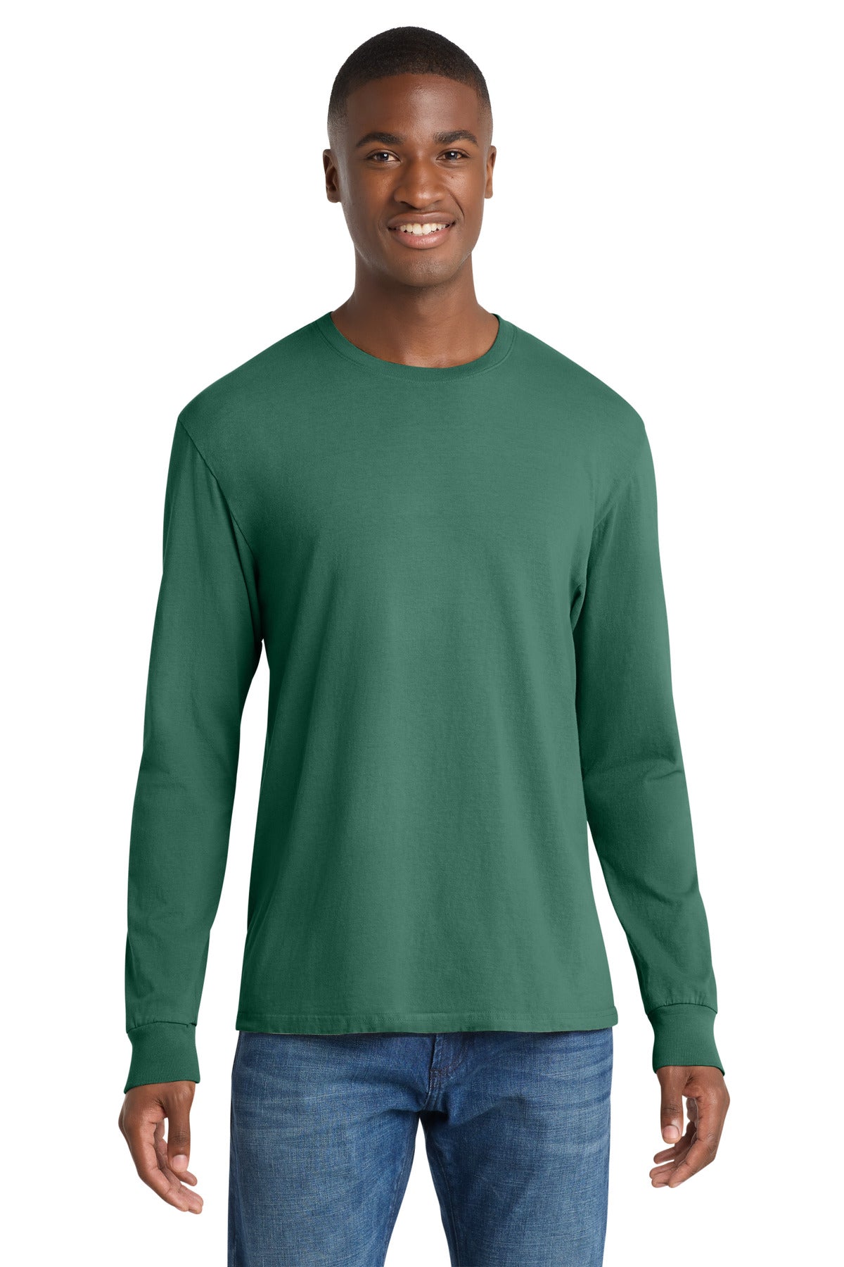 Port & Coâ„¢ Beach WashÂ® Garment-Dyed Long Sleeve Tee PC099LS