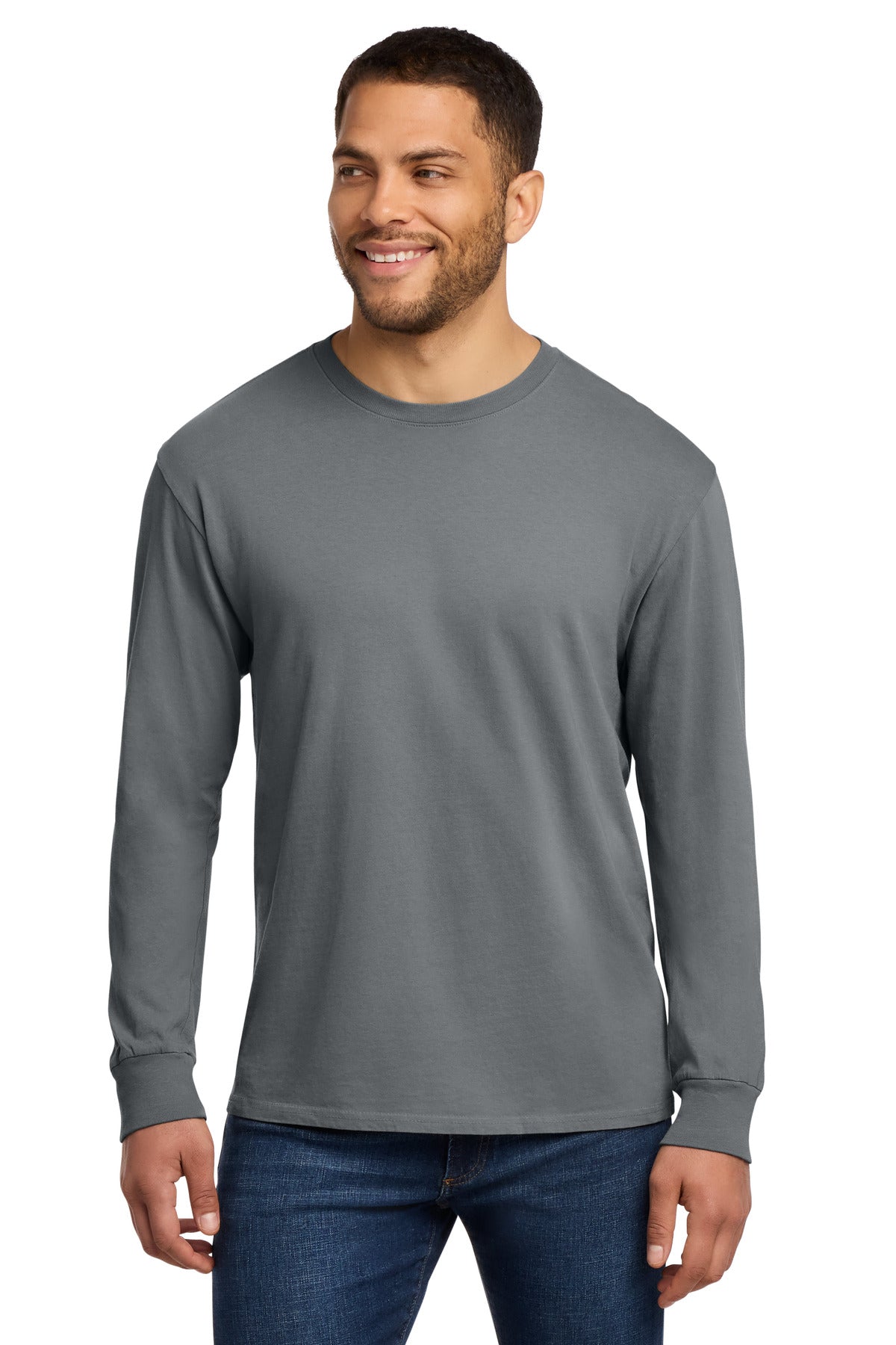 Port & Coƒ?› Beach Wash?? Garment-Dyed Long Sleeve Tee PC099LS