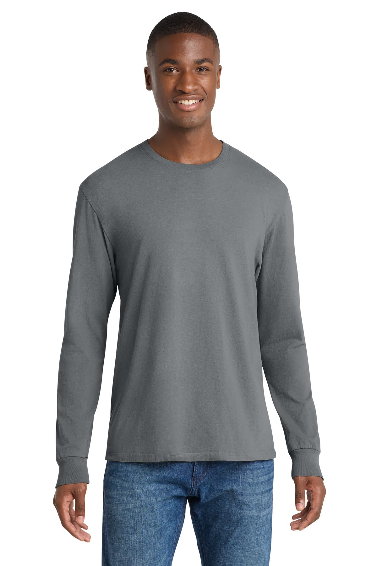Port & Coâ„¢ Beach WashÂ® Garment-Dyed Long Sleeve Tee PC099LS