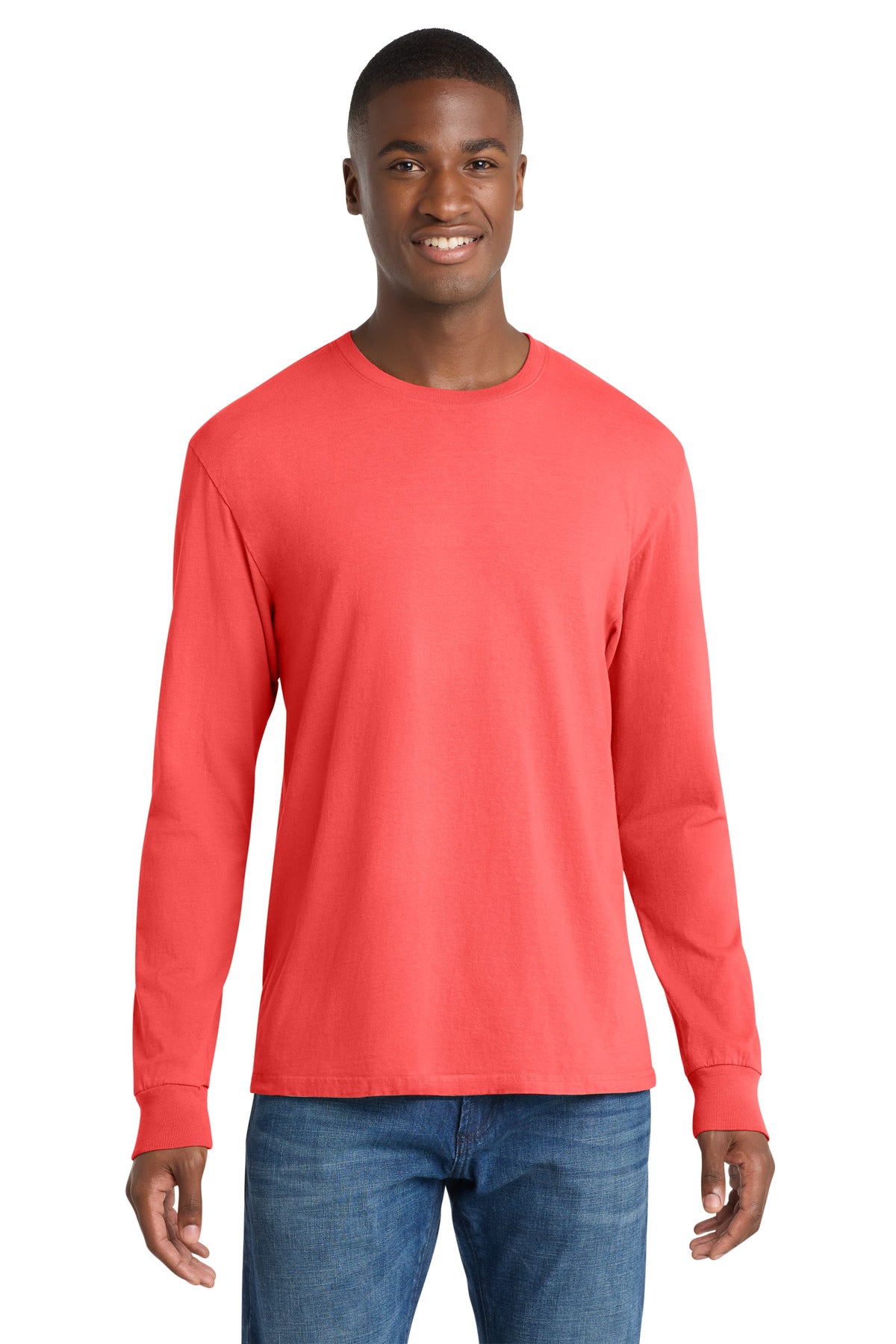 Port & Coâ„¢ Beach WashÂ® Garment-Dyed Long Sleeve Tee PC099LS
